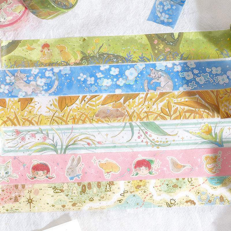 BGM Foil Stamping Masking Tape: Mysterious Journey - Friends