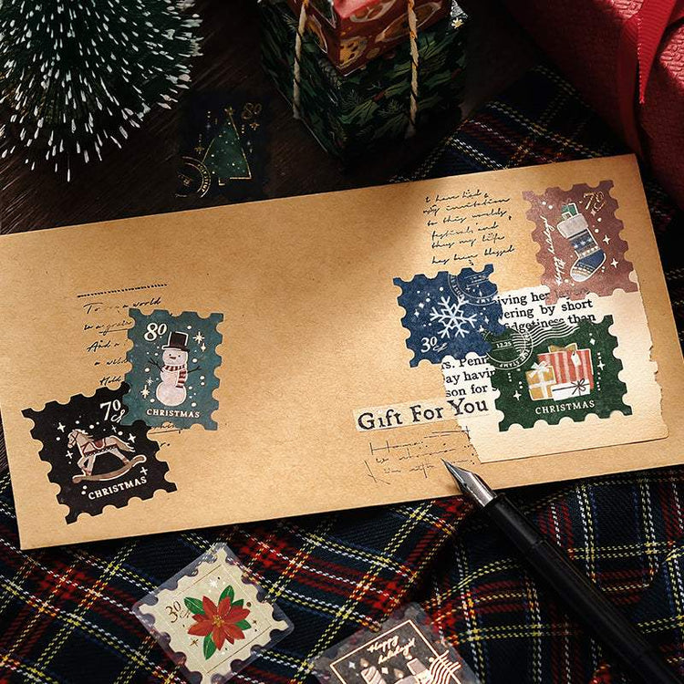 BGM Foil Stamping Christmas Limited Edition Flake Seal - Post Office / Letter to Santa