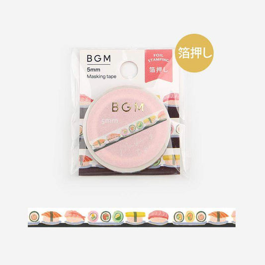 BGM Sushi Conveyor Belt Masking Tape