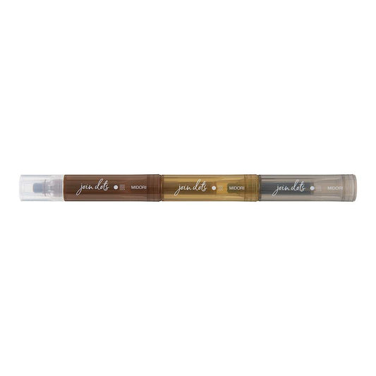 Midori Join Dots Connecting Pen - Mocha