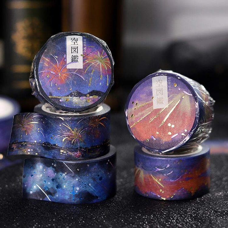 BGM Foil Stamping Masking Tape: Sky Encyclopedia - Galaxy