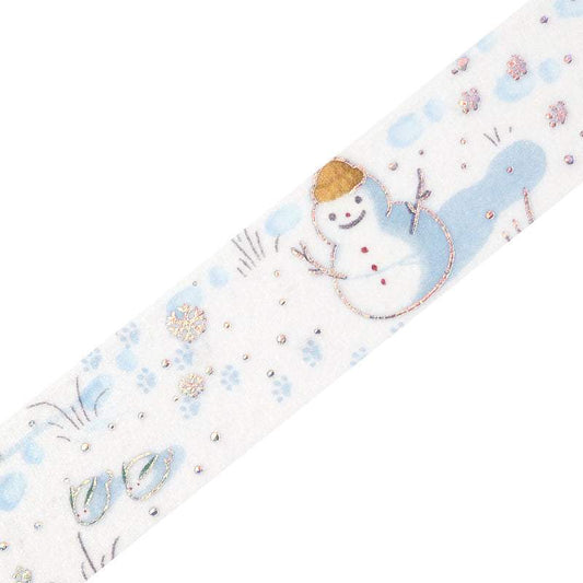 BGM Foil Stamping Winter Limited Edition Masking Tape - Snow Play