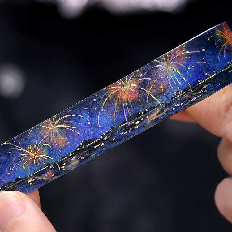 BGM Foil Stamping Masking Tape: Sky Encyclopedia - Fireworks