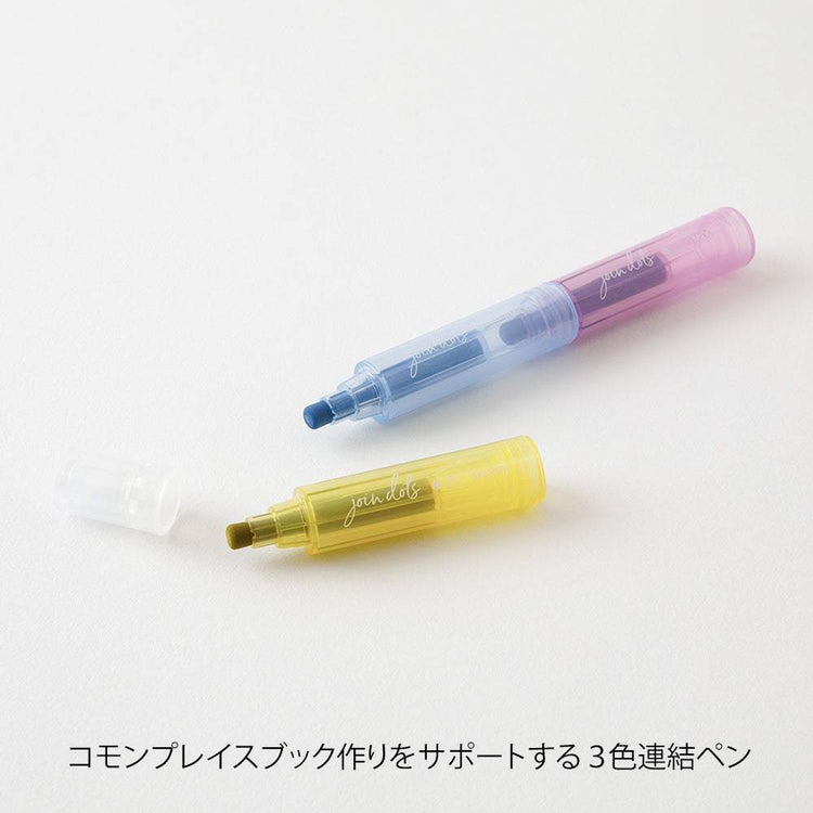 Midori Join Dots Connecting Pen - Pastel