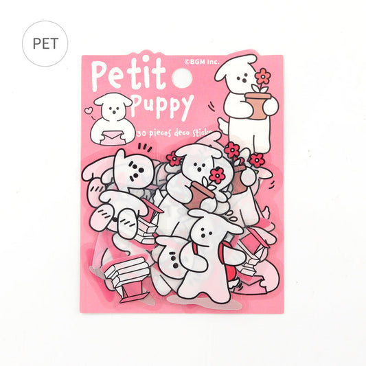BGM Clear Seal: Puppy Petit - Pink