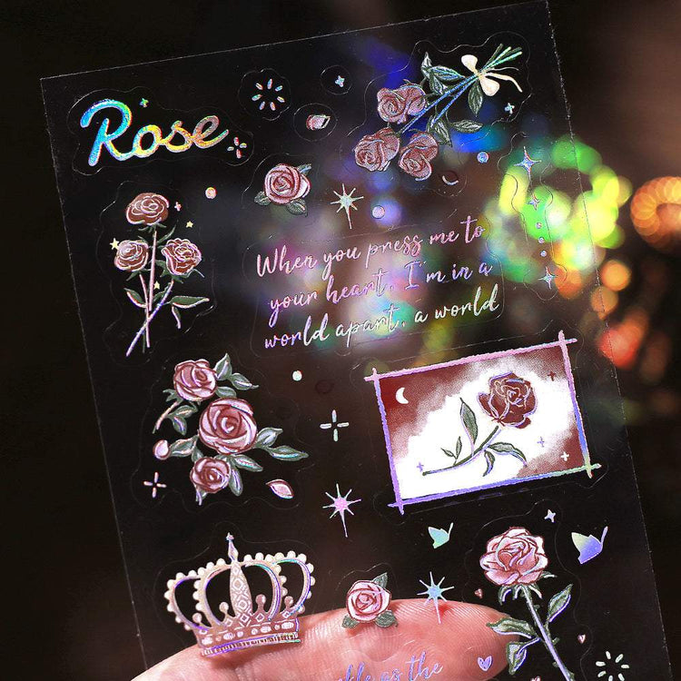 BGM Foil Stamping Iride Seal: Iride - Rose