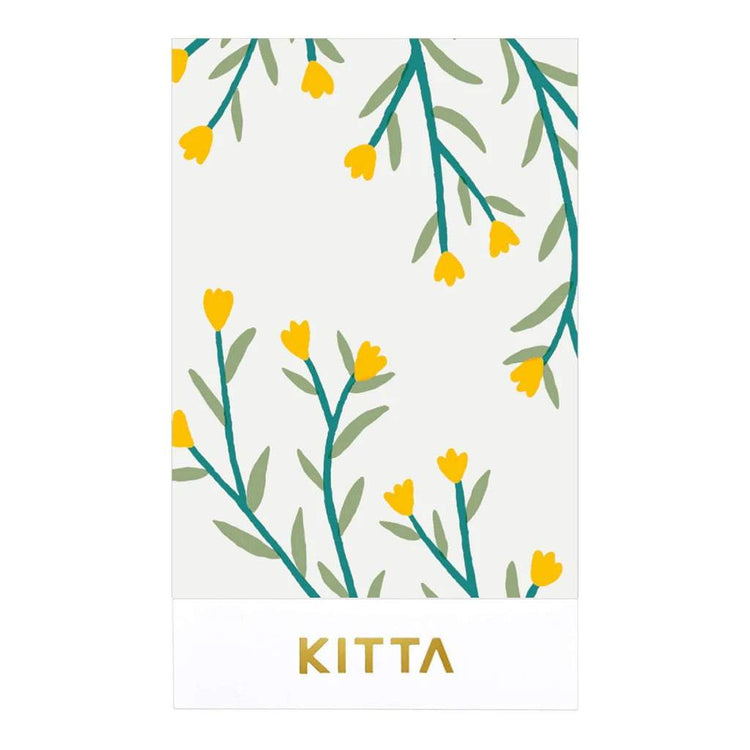 KITTA Masking Tape - Clear Flower