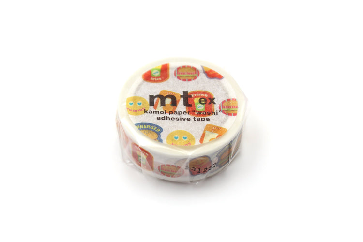 MT EX Washi Tape - Fast Food Sticker