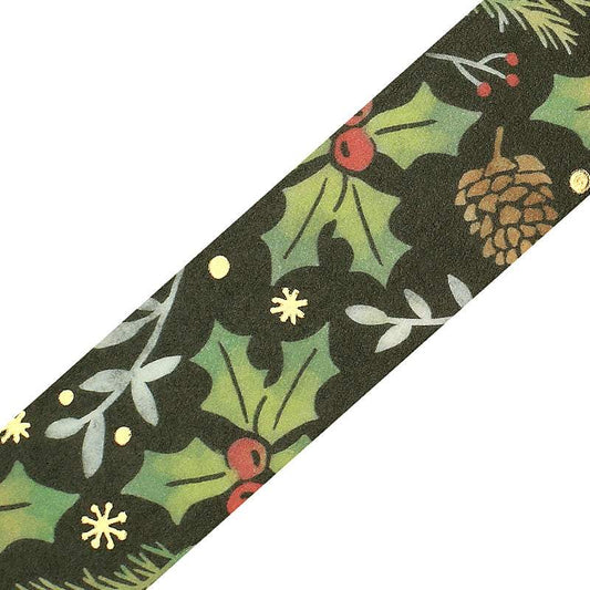 BGM Foil Stamping Christmas Limited Edition Masking Tape - Botanic