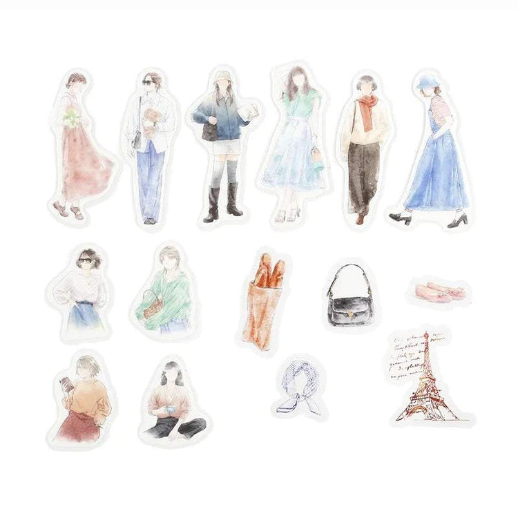 BGM Coordinating Sticker: Cherie - Paris