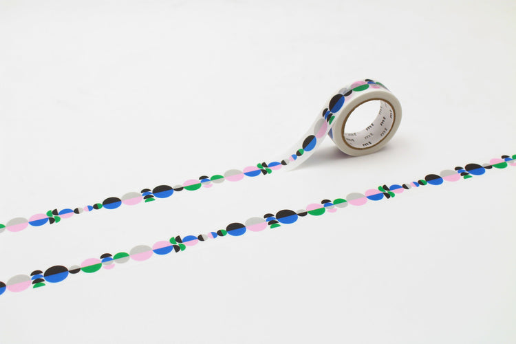 MT 1P Washi Tape - Half Circle