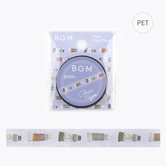 BGM Clear Tape - Paints