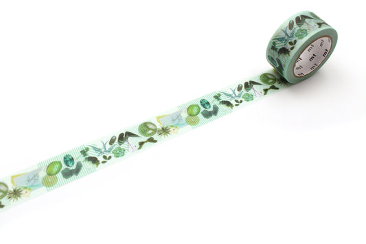 MT EX Washi Tape - Color Series Green