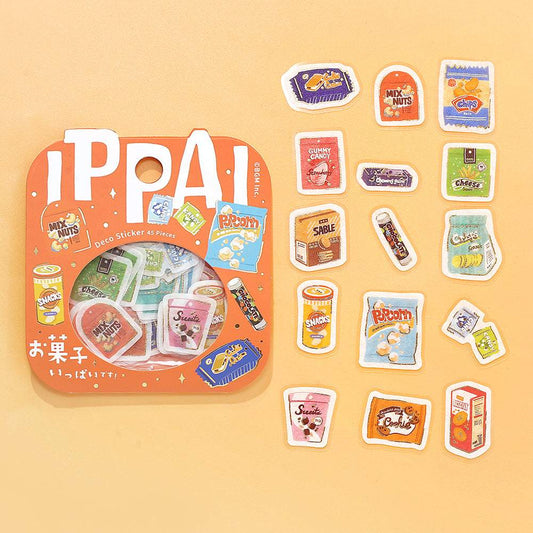 BGM Foil Stamping Flake Seal: Ippai - It's Full of Sweets