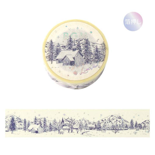 BGM Foil Stamping Winter Limited Edition Masking Tape - Sketch