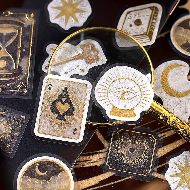 BGM Foil Stamping Flake Seal: Fortune - Wisdom