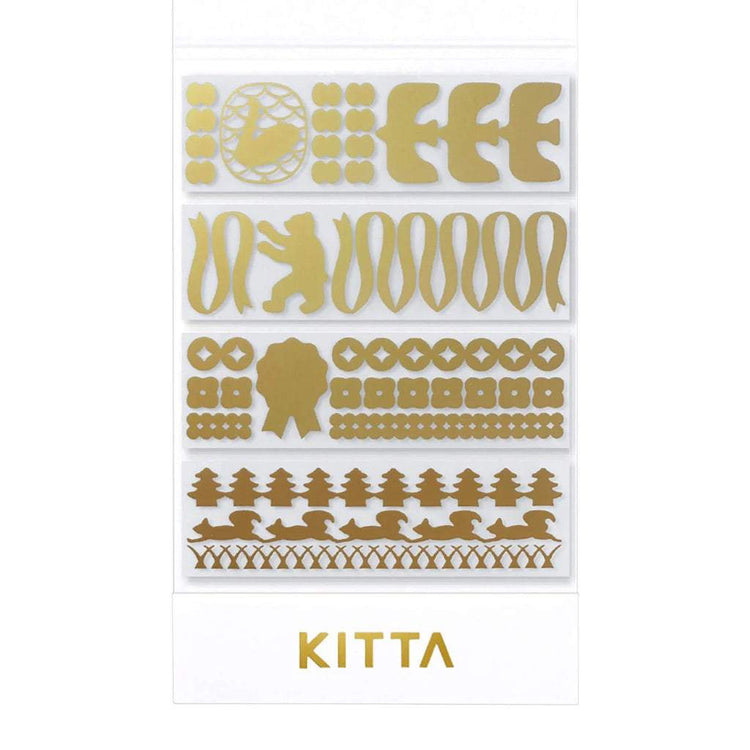 KITTA Masking Tape - Clear Parts (Gold Foil)