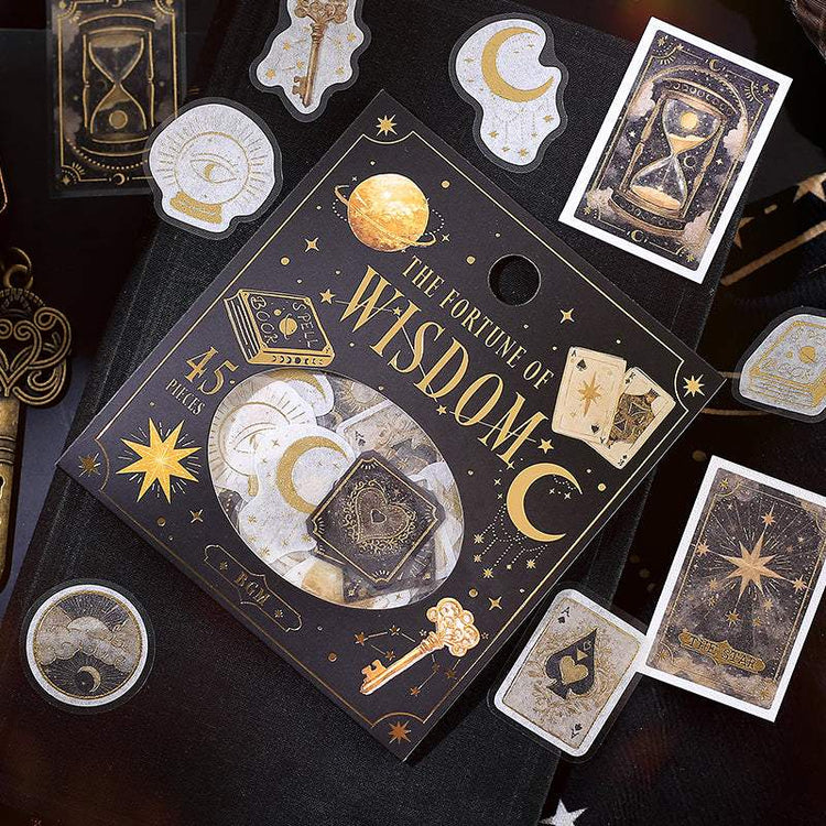 BGM Foil Stamping Flake Seal: Fortune - Wisdom