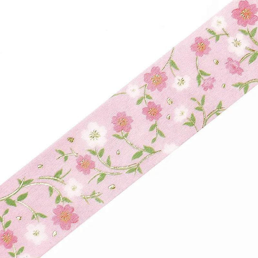 BGM Foil Stamping Masking Tape: Flower Pattern - Sakura