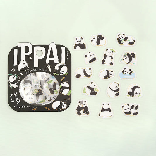 BGM Foil Stamping Flake Seal - It's Full of Pandas