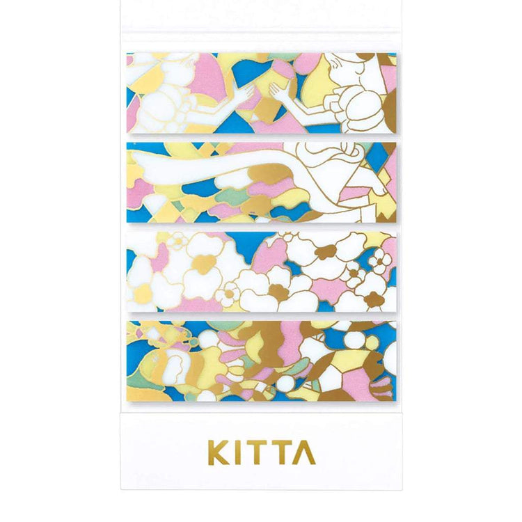 KITTA Masking Tape - Clear Stained Glass (Gold Foil)