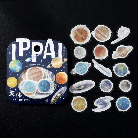 BGM Foil Stamping Flake Seal: Ippai - It's Full of Heavenly Bodies