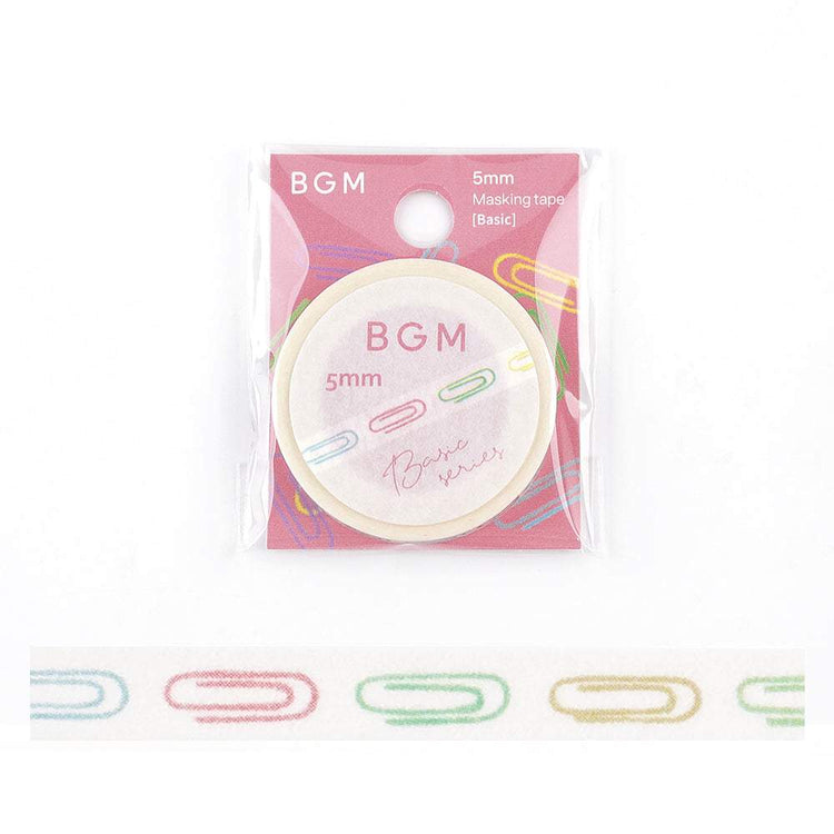 BGM Foil Stamping Masking Tape: Life - Clip