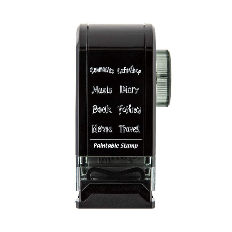 Midori Paintable Rotating Stamp Dial - Title