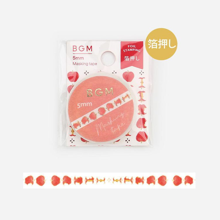 BGM Apples Masking Tape