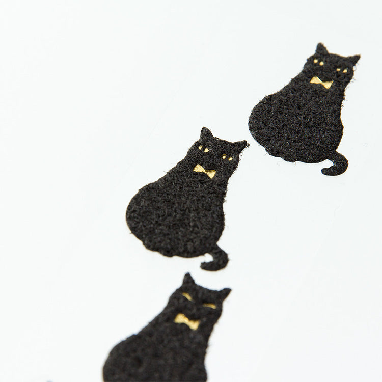 Midori Letter Set With Black Cat Stickers