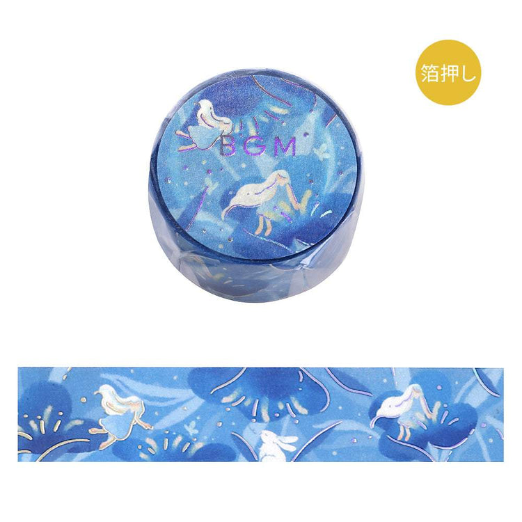 BGM Foil Stamping Masking Tape: Hana Monogatari - Night Scent