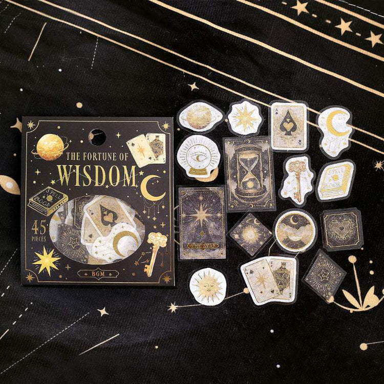 BGM Foil Stamping Flake Seal: Fortune - Wisdom