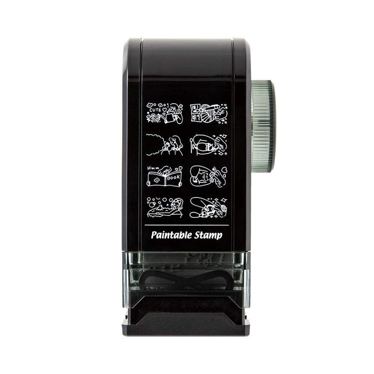 Midori Paintable Rotating Stamp Dial - Life