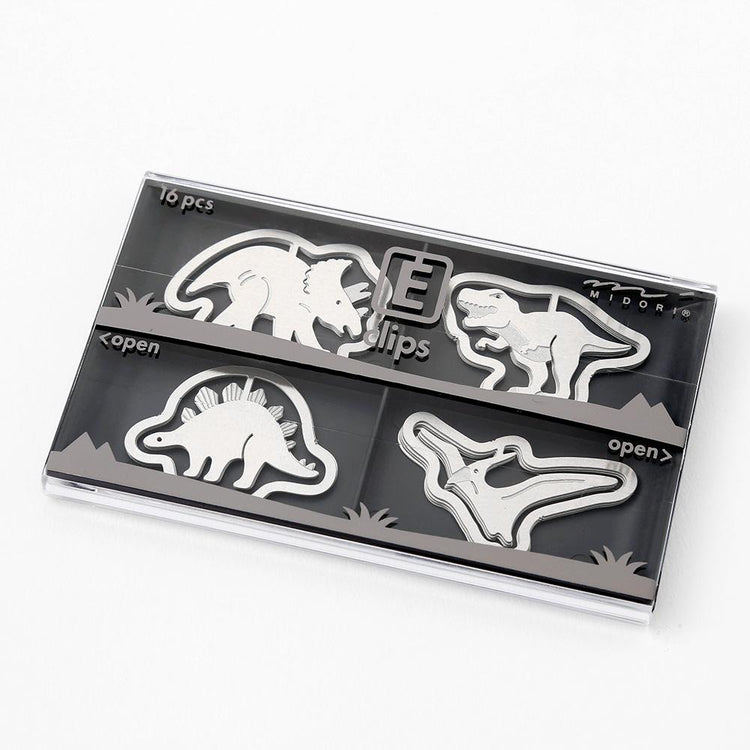 Midori E-Clips Paper Clip Etching Clips Leaf / Fruit / Necklace / Flower / Space / Stationery
