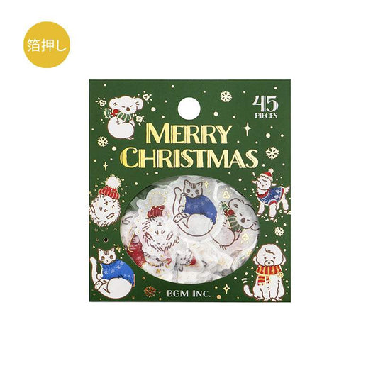 BGM Foil Stamping Christmas Limited Edition Flake Seal - Knitwear