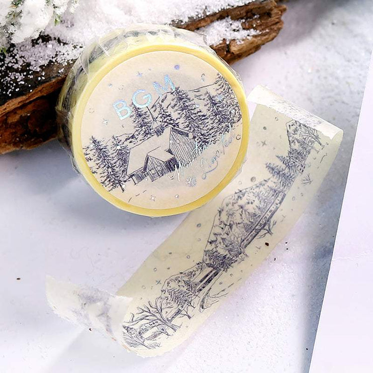 BGM Foil Stamping Winter Limited Edition Masking Tape - Sketch