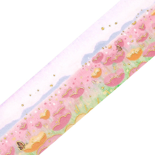 BGM Foil Stamping Masking Tape: Dreamscape - Garden of Flowers