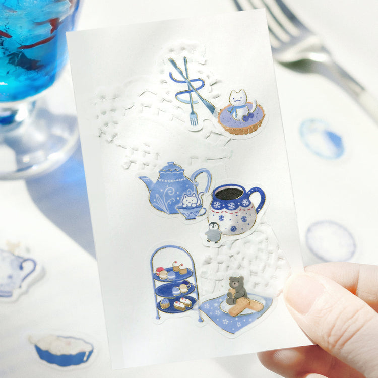 BGM Foil Stamping Flake Seal: Afternoon Tea Party - Let's Take a Breath