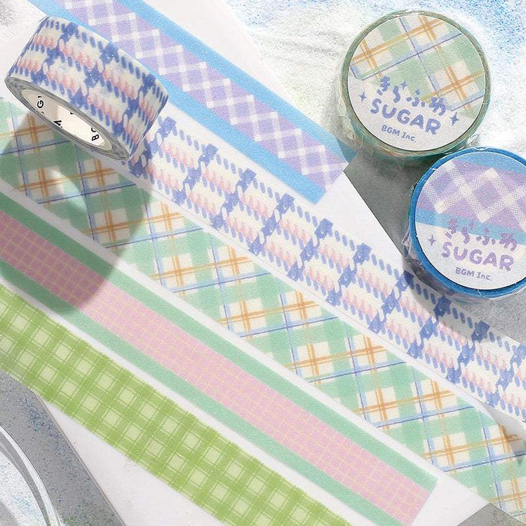 BGM Kira Fuwa Sugar Masking Tape - Check Yogurt