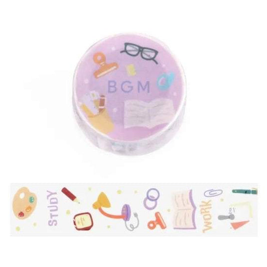 BGM Open Today as Well Masking Tape - Notebook