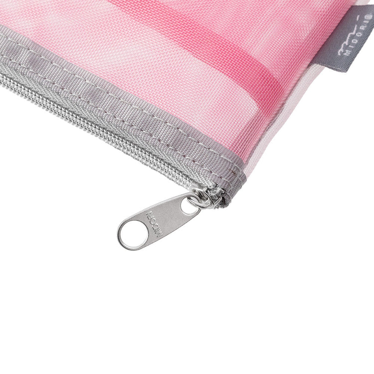 Midori Pen & Tool Pouch Mesh - Pink