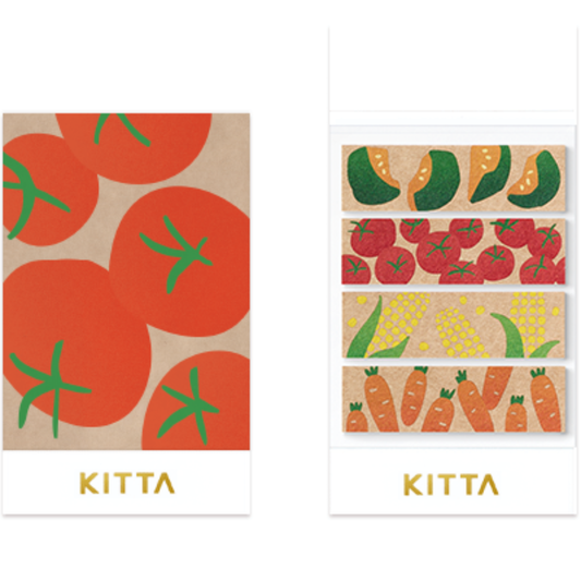 KITTA Special - Washi Tape Vegetables