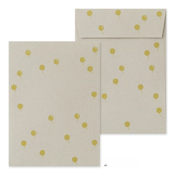 Midori Letter Paper & Envelopes with Stickers 949 Bichon Frise
