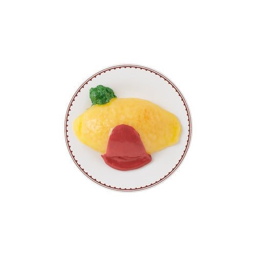 Midori Miniature Magnet - Omelet Rice
