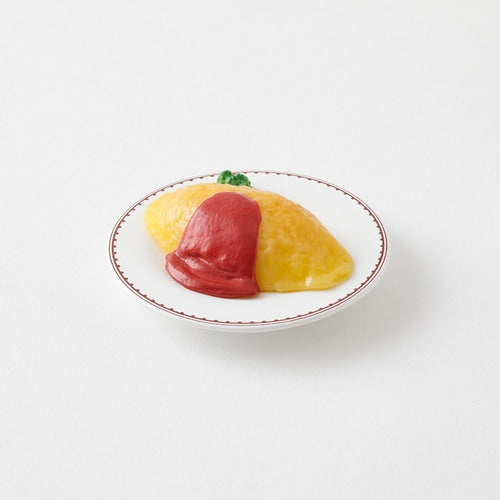 Midori Miniature Magnet - Omelet Rice