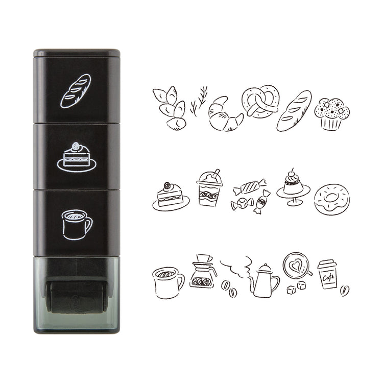 Midori Paintable Stamp Roller Cafe, Midori, Stamp Roller, Midori Paintable Stamp Roller, WashiWednesday