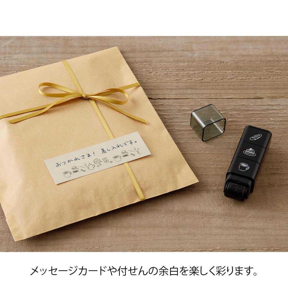 Midori Paintable Stamp Roller Cafe, Midori, Stamp Roller, Midori Paintable Stamp Roller, WashiWednesday
