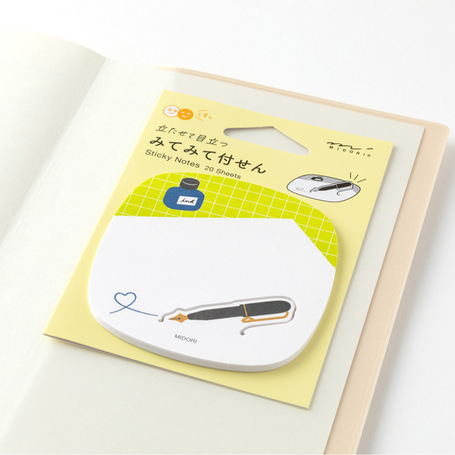 Midori Sticky Notes Pop-up Pen