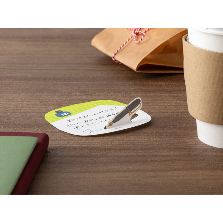 Midori Sticky Notes Pop-up Pen