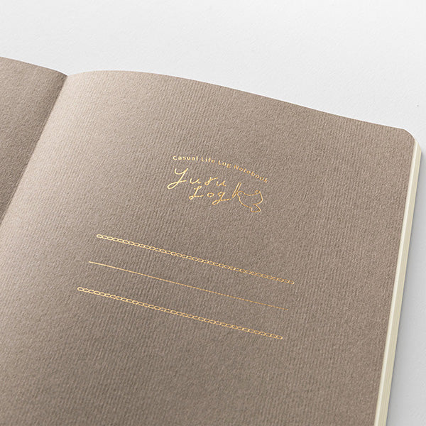 Midori Yuru Log Notebook B6 - Scandinavia A